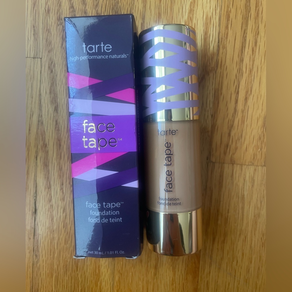 Tarte Face Tape Foundation Tan-Deep Honey 47H Full Coverage 1.01 fl oz